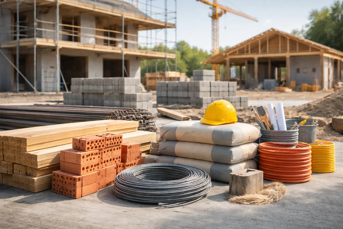 Choisir les bons matériaux pour vos travaux de construction