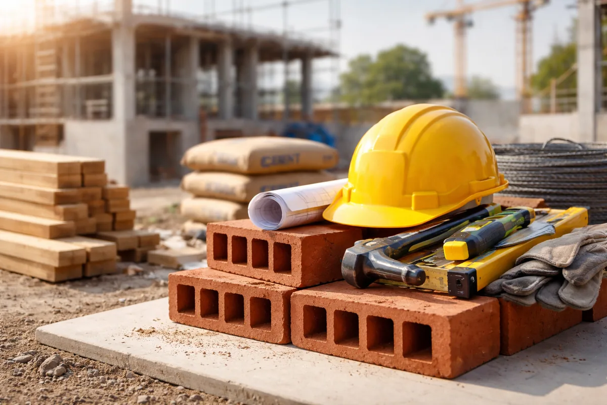 Choisir les bons matériaux pour vos travaux de construction