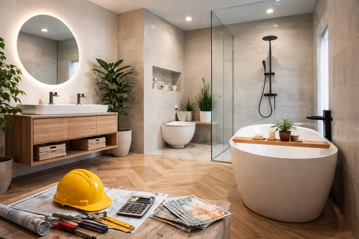 Quel est le coût moyen de la rénovation d'une salle de bain de 10 m²