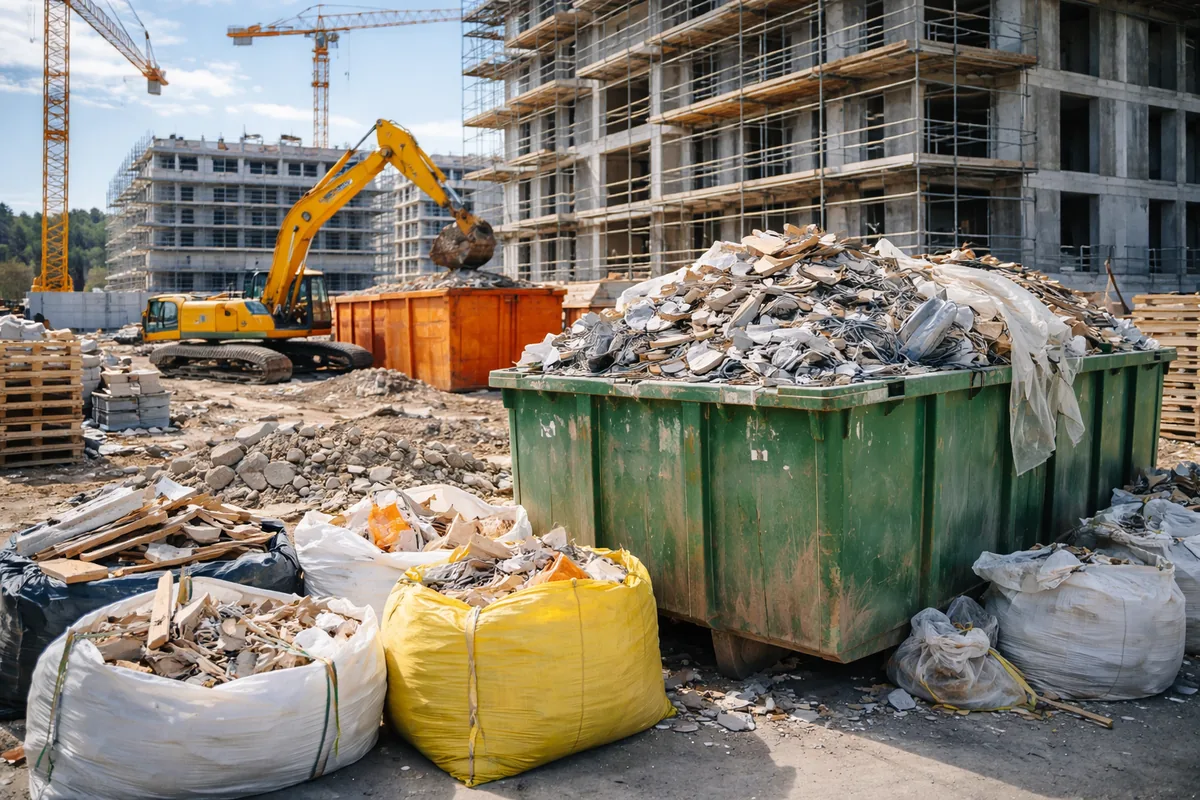 Les enjeux de la gestion des déchets dans les travaux de construction